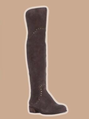 Aerosoles real suede Taupe Over-the-Knee Boots